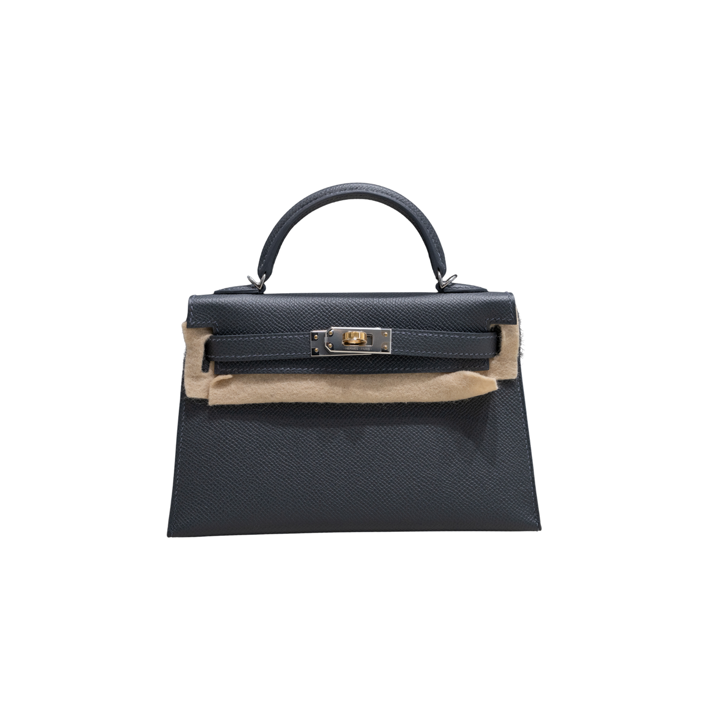 Hermes Birkin K20 Mini Kelly Ardoise (Dark Grey) Electrum Hardware Epsom Leather