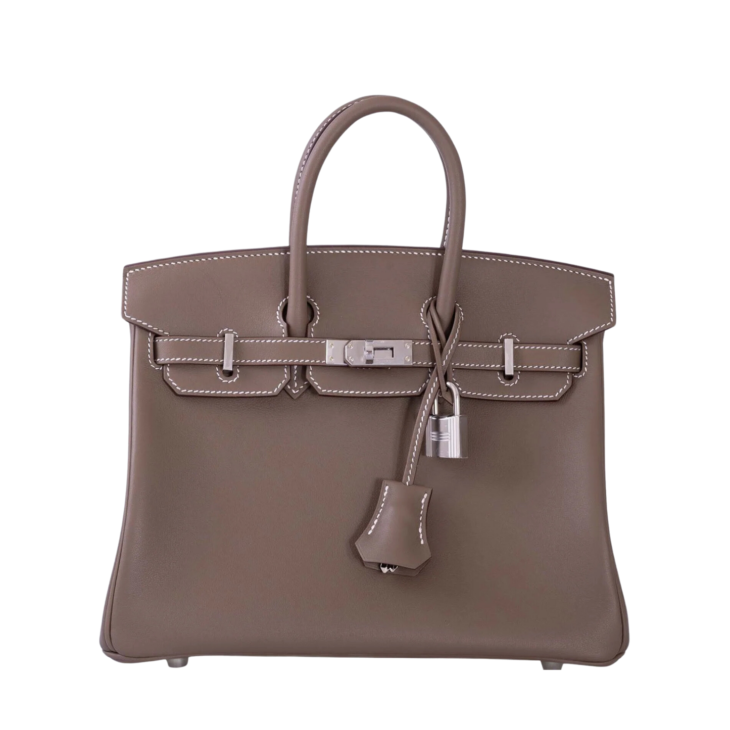 Hermes Birkin 25 Etoupe Swift Leather