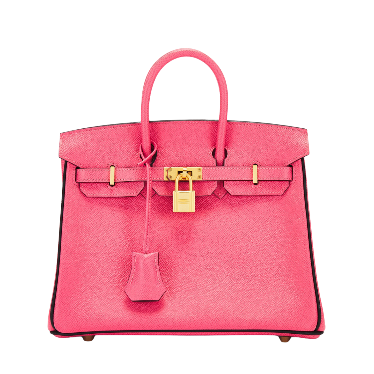 Hermes Birkin 25 Rose Azalee Epsom Leather