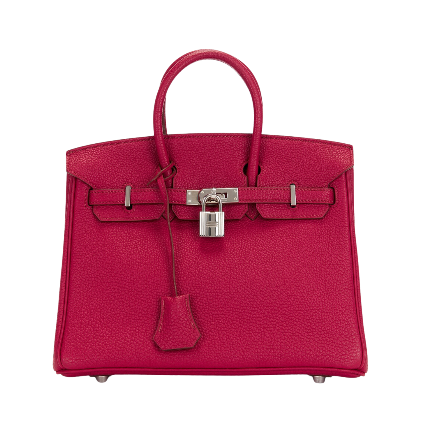 Hermes Birkin 25 Rouge Grenat Togo Leather