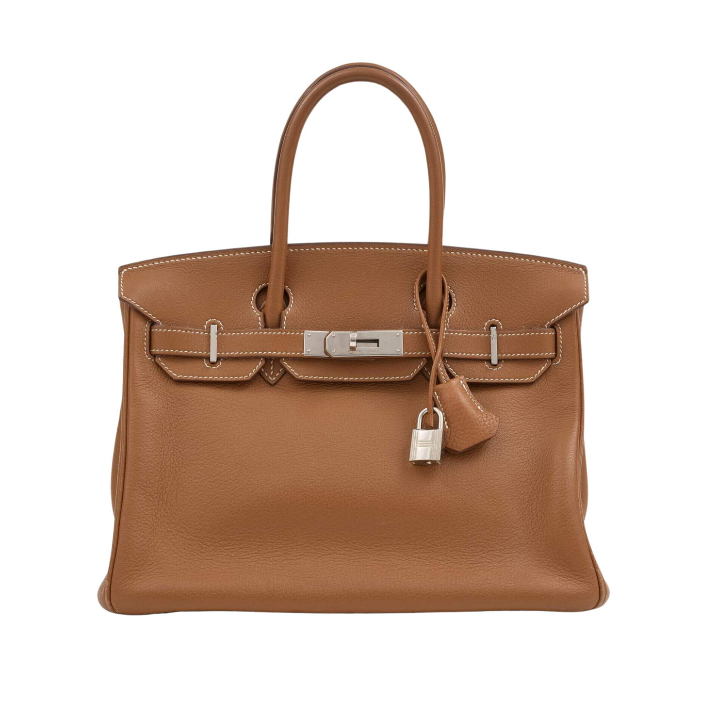Hermes Birkin 30 Gold Clemence Leather