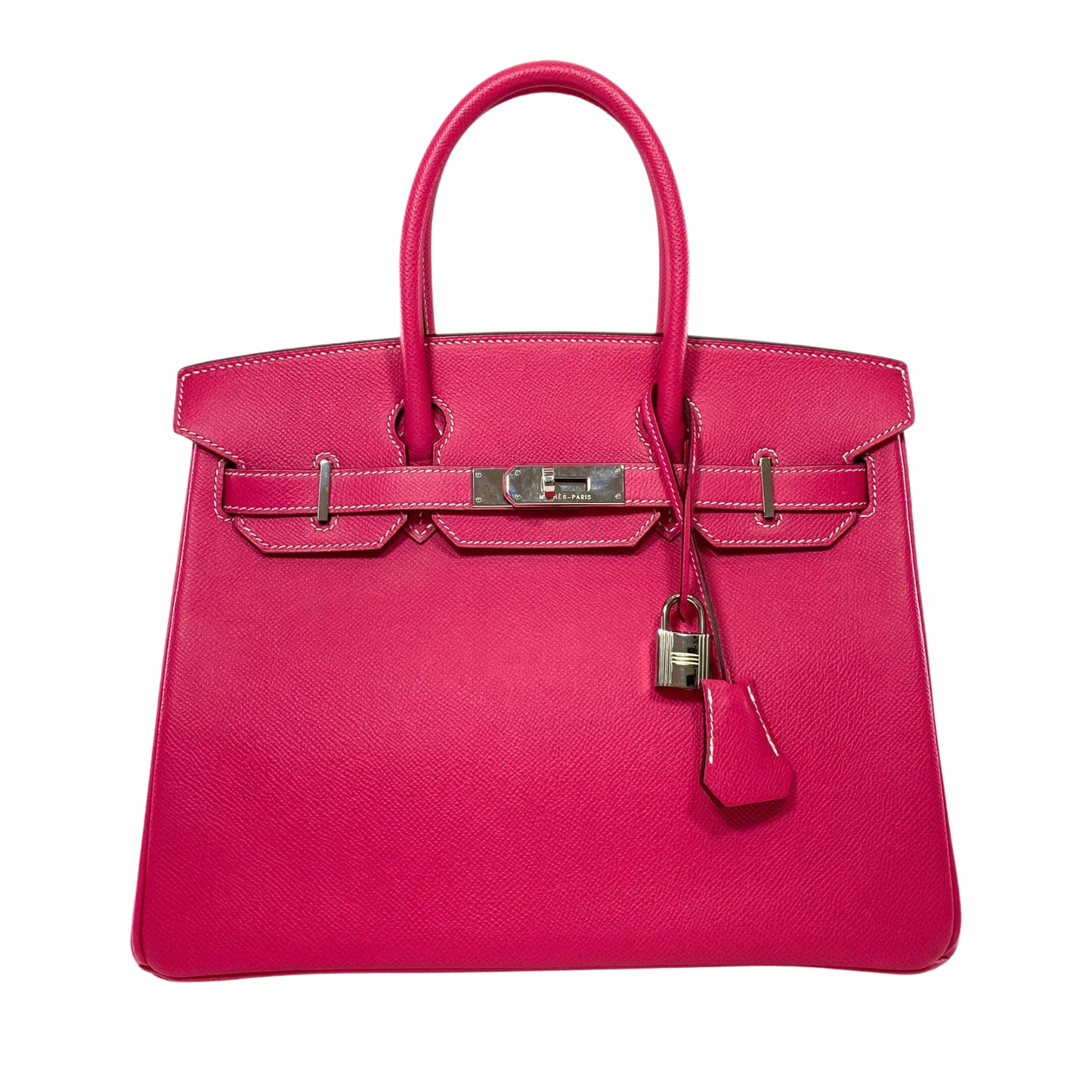 Hermes Birkin 30 Rose Tyrien Epsom Leather