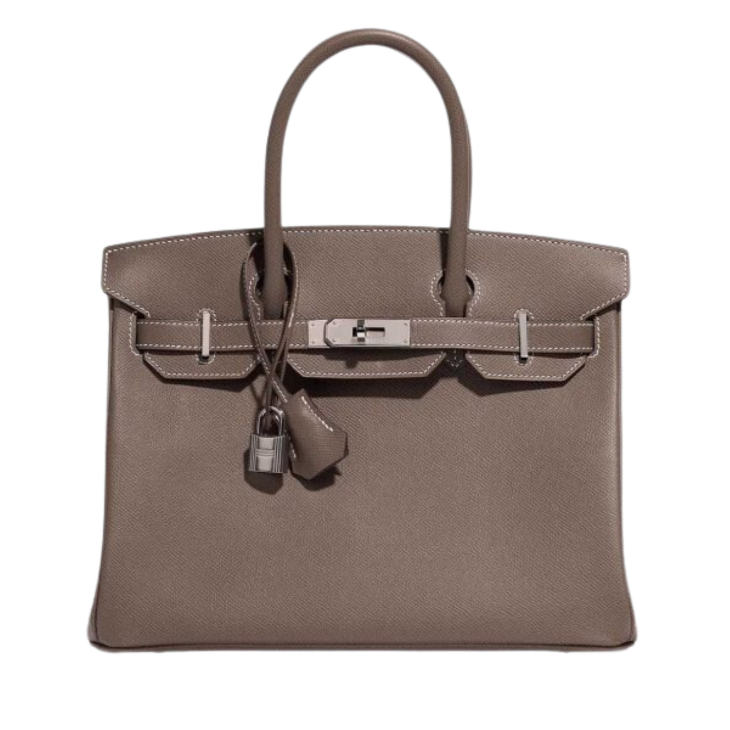 Hermes Birkin 30 Etoupe Epsom Leather