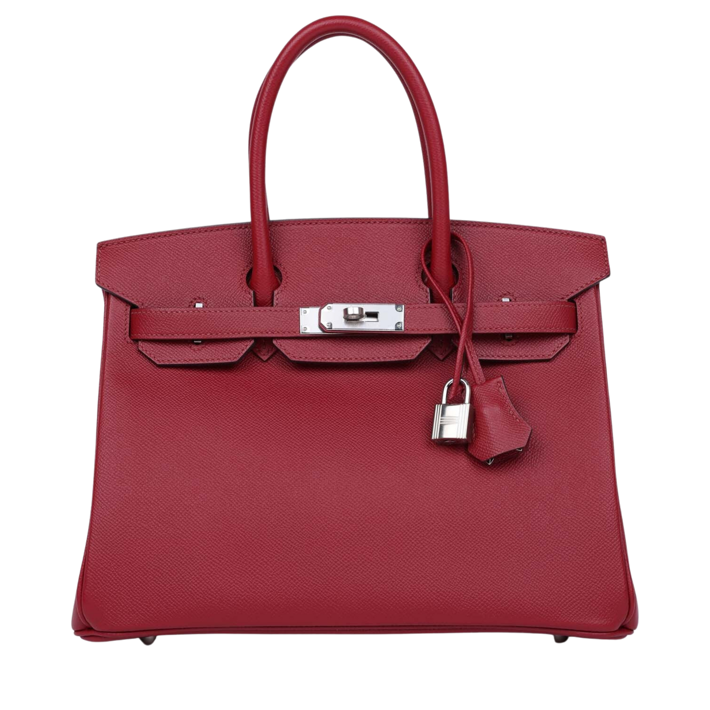 Hermes Birkin 30 Rouge Grenat Epsom Leather