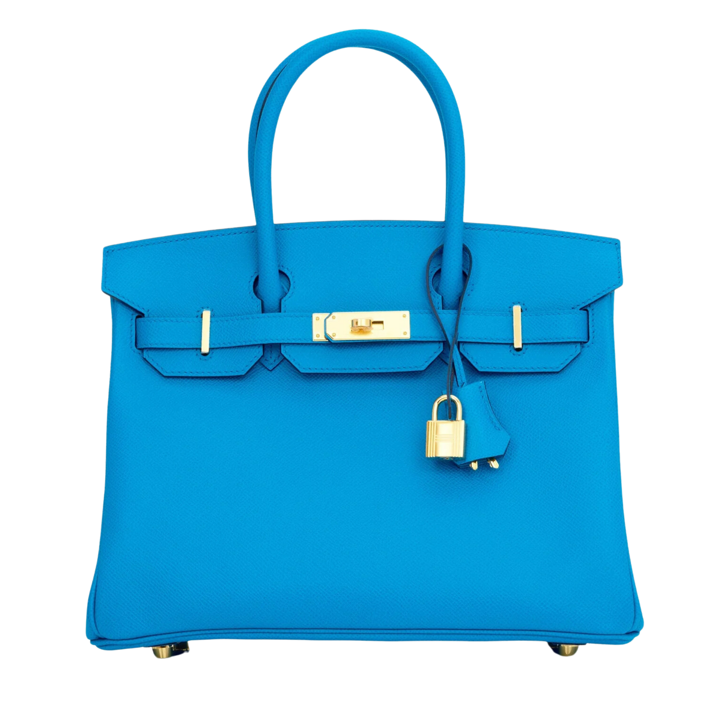 Hermes Birkin 30 Bleu Frida Epsom Leather
