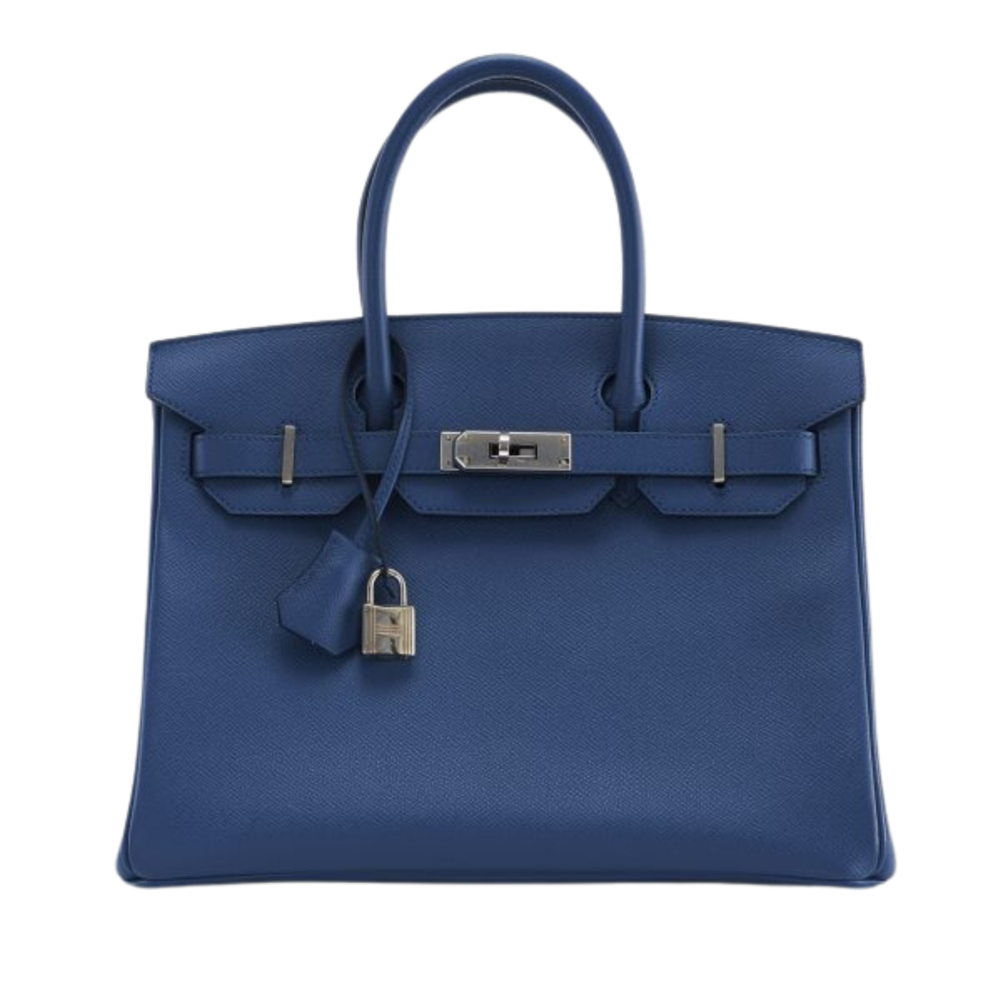 Hermes Birkin 30 Bleu Agate Epsom Leather