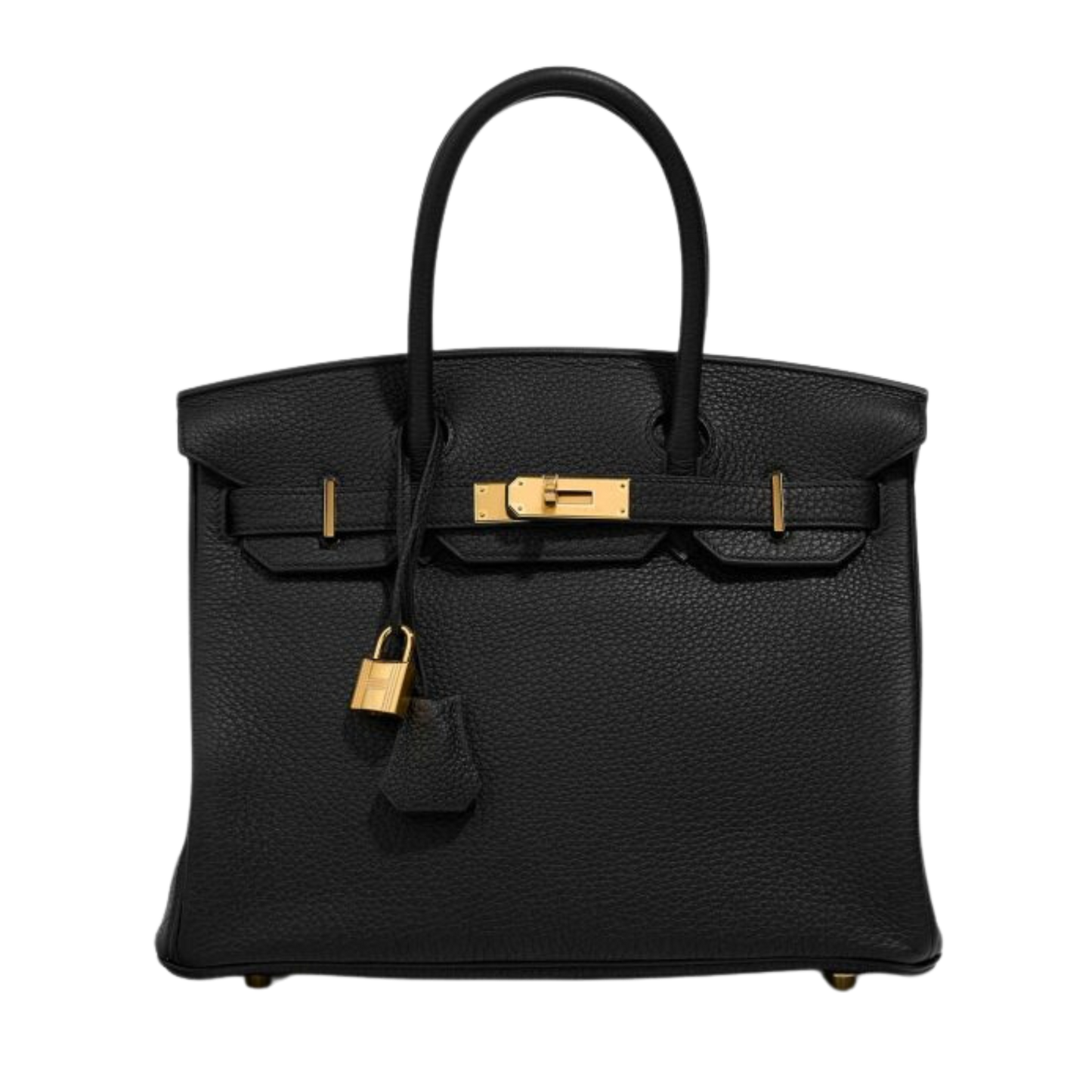 Hermes Birkin 30 Noir Togo Leather