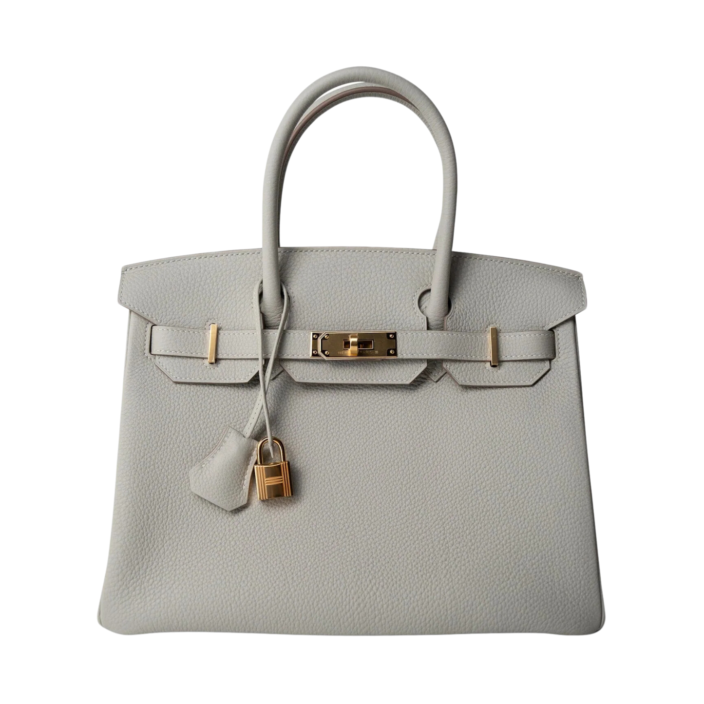Hermes Birkin 30 Gris Perle Togo Leather