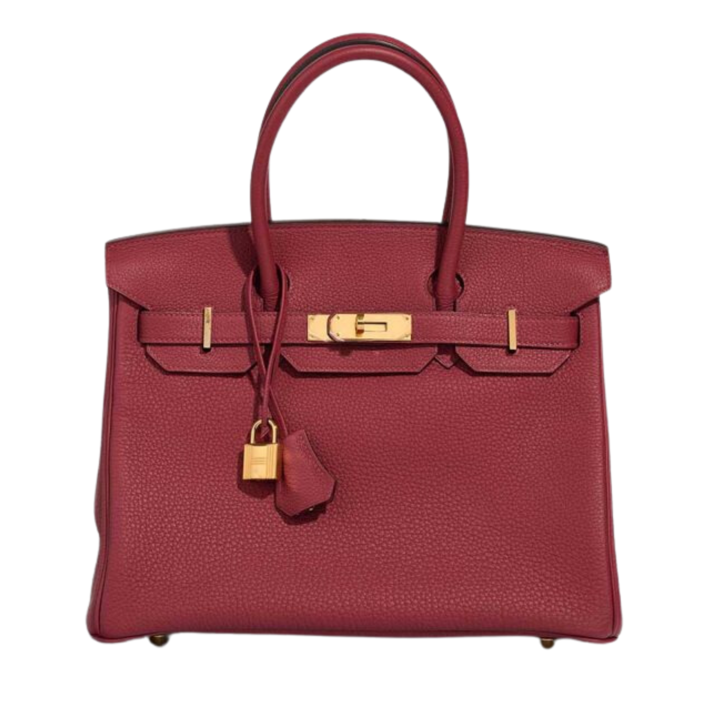 Hermes Birkin 30 Rouge Grenat Togo Leather