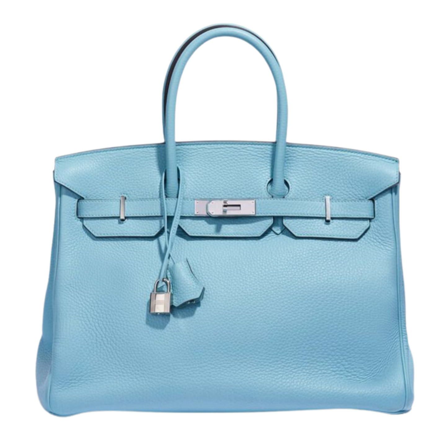 Hermes Birkin 35 Blue Atoll Togo Leather