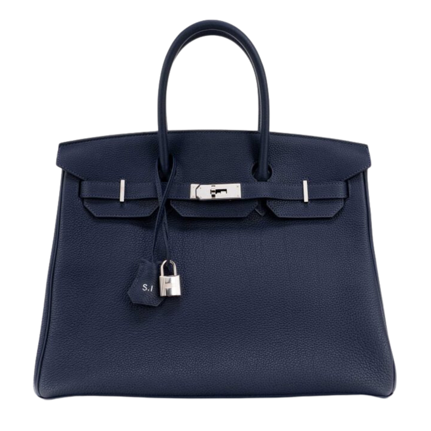 Hermes Birkin 35 Blue Nuit Togo Leather