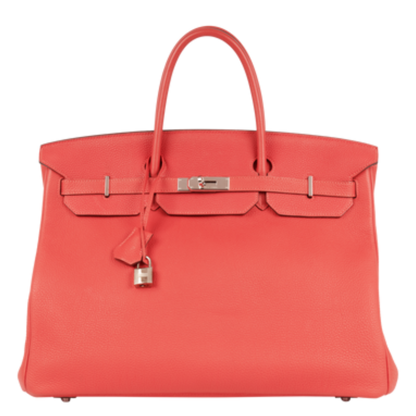 Hermes Birkin 40 Rose Jaipur Clemence Leather