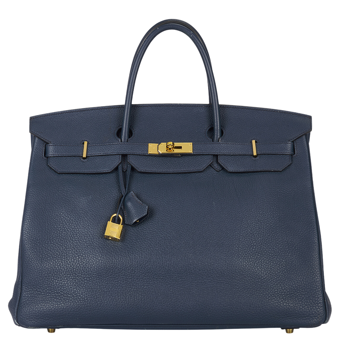 Hermes Birkin 40 Bleu de Galice Togo Leather