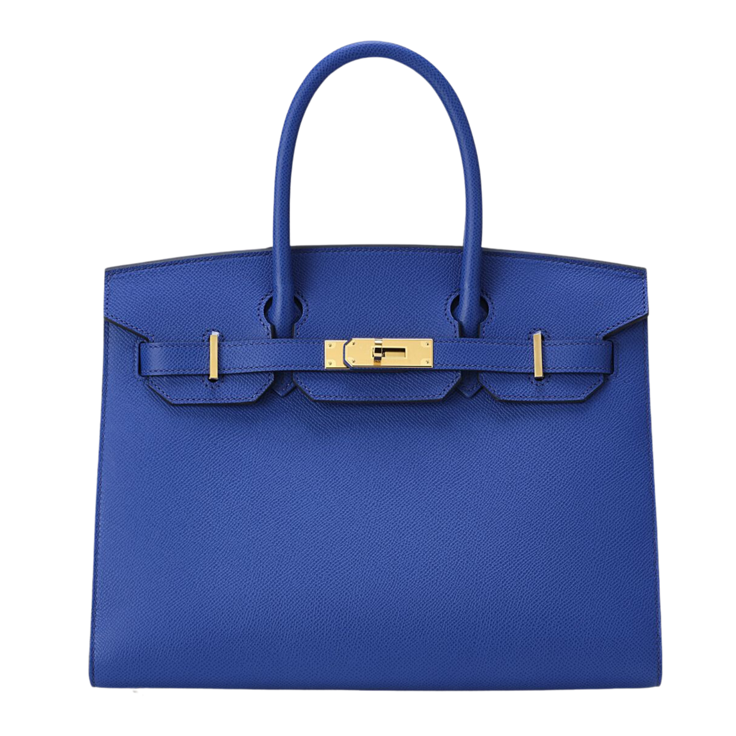 Hermes Birkin 30 Sellier Bleu Royal Epsom Leather