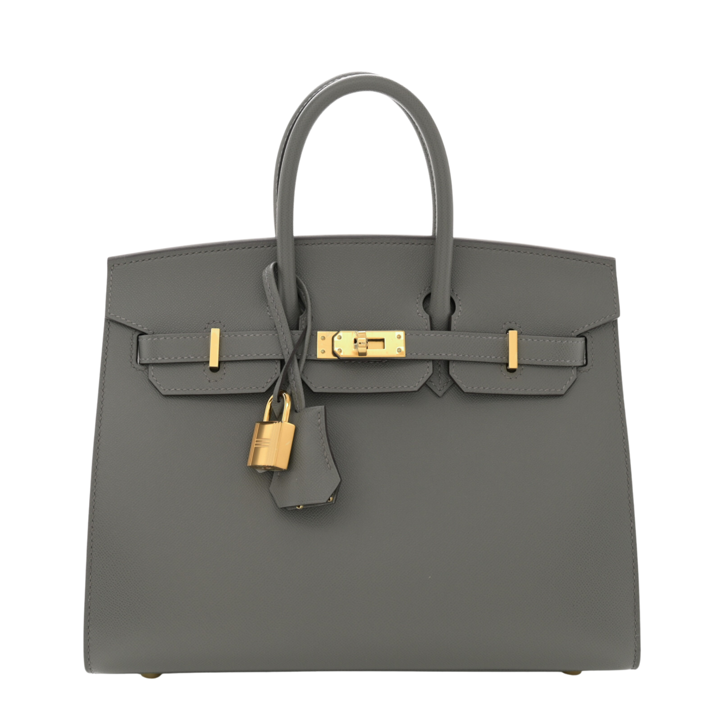 Hermes Birkin 30 Sellier Gris Meyer Epsom Leather