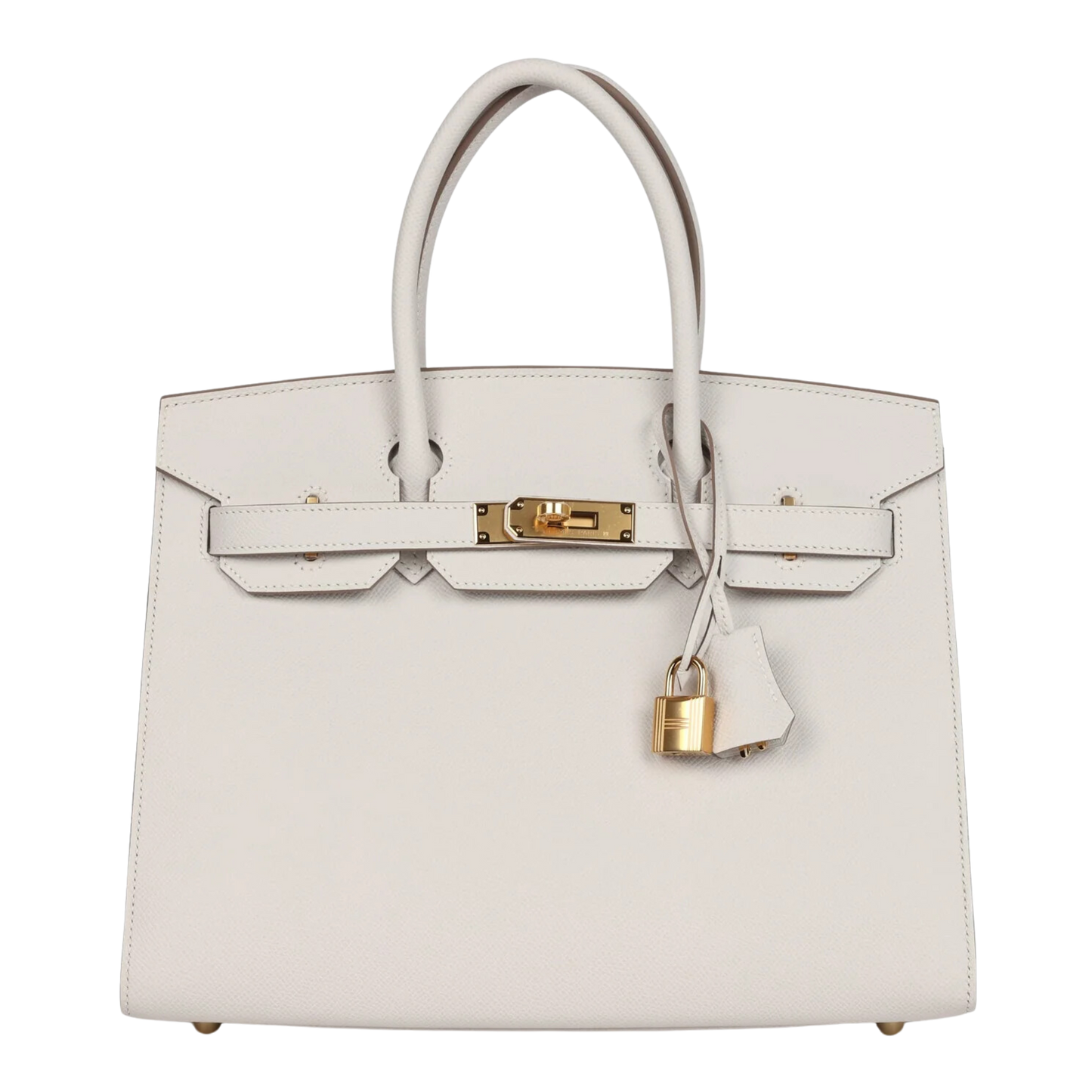 Hermes Birkin 30 Sellier Gris Pale Epsom Leather