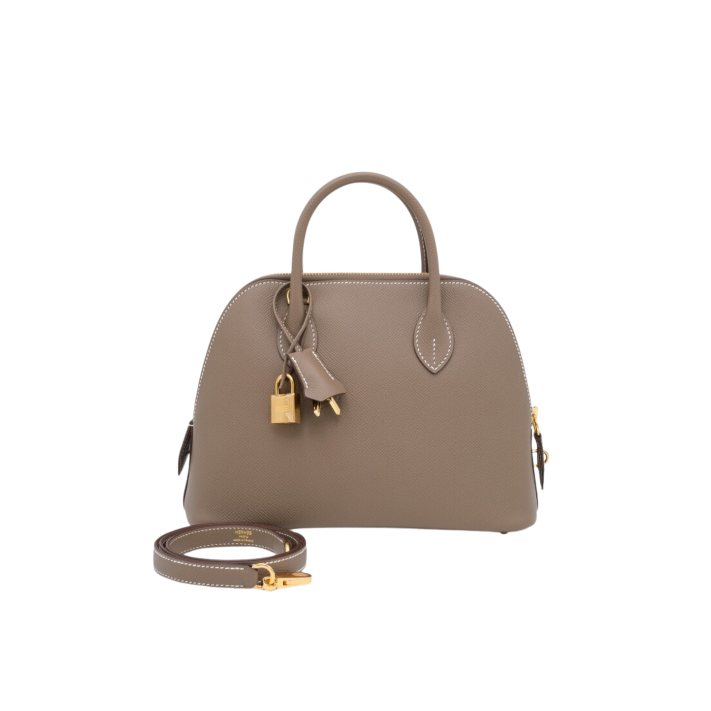 Hermes Bolide 25 Etoupe Epsom Leather