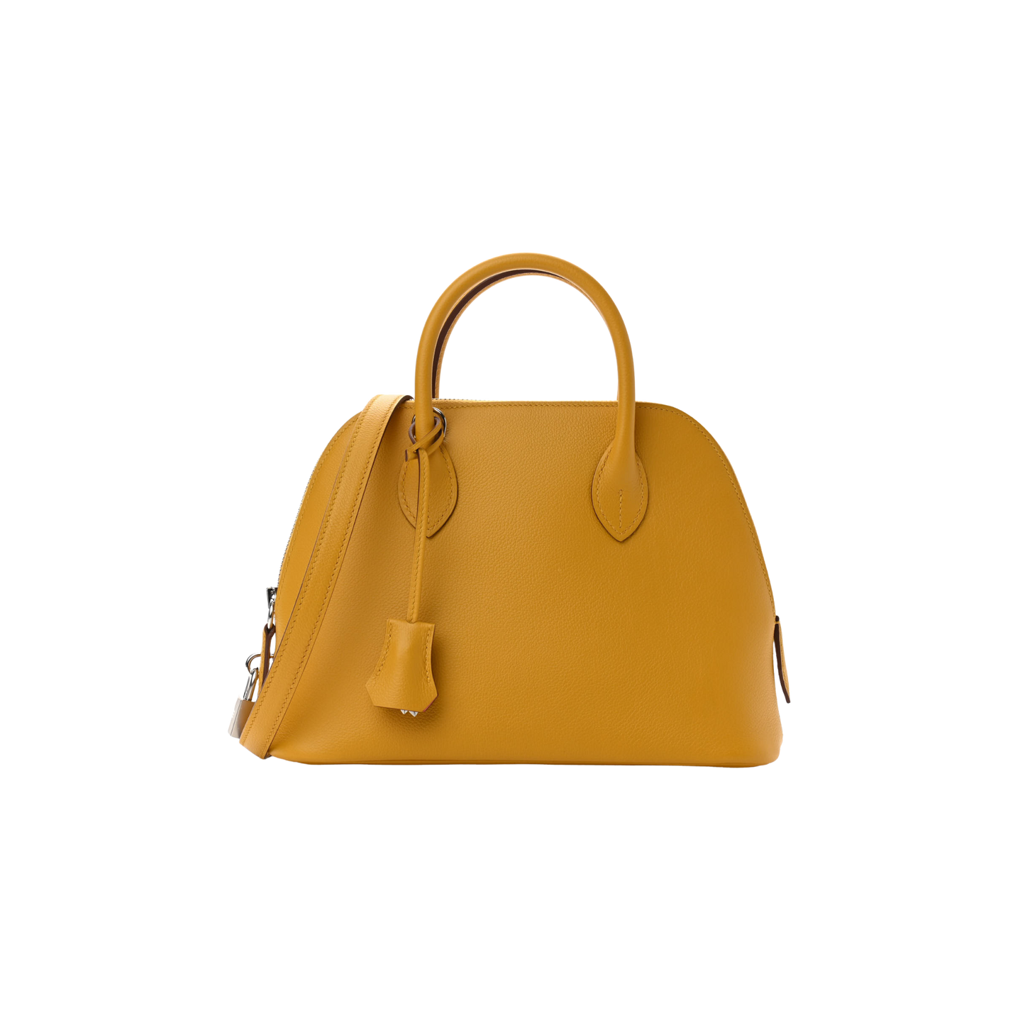 Hermes Bolide 25 Jaune Ambre Evercolor Leather
