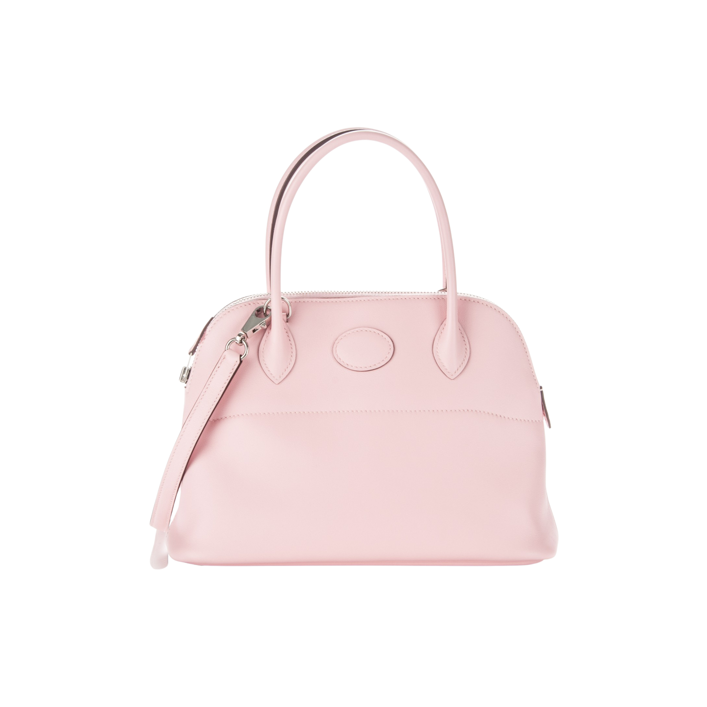 Hermes Bolide 27 Rose Sakura Swift Leather