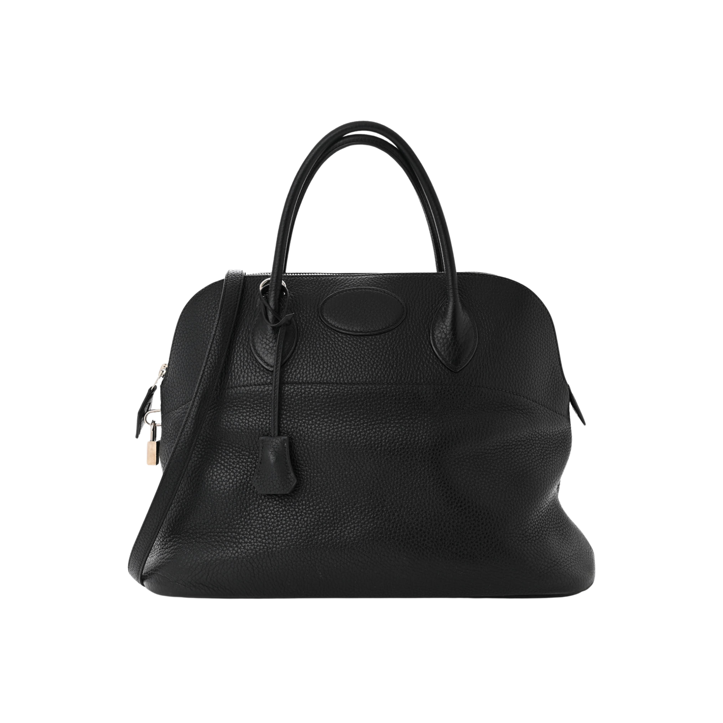 Hermes Bolide 31 Noir Clemence Leather