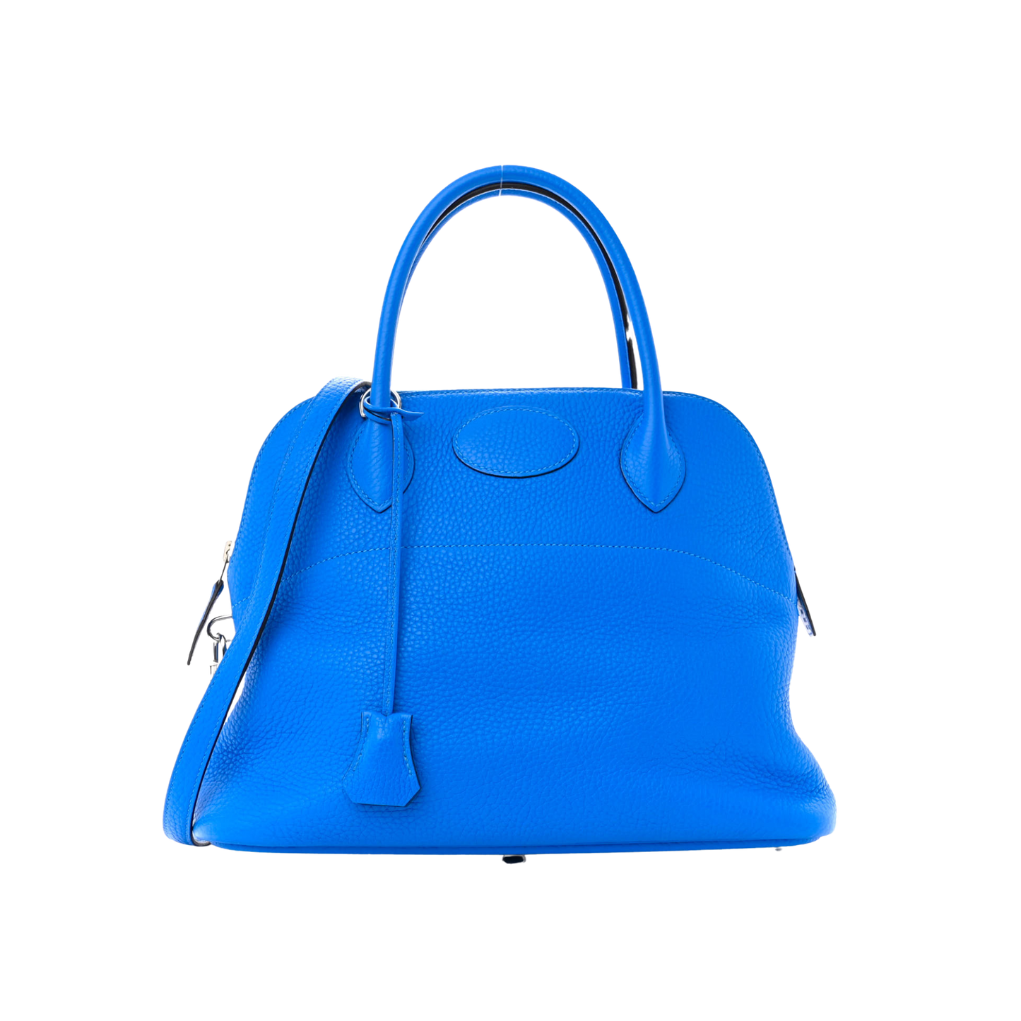 Hermes Bolide 31 Bleu Hydra Clemence Leather