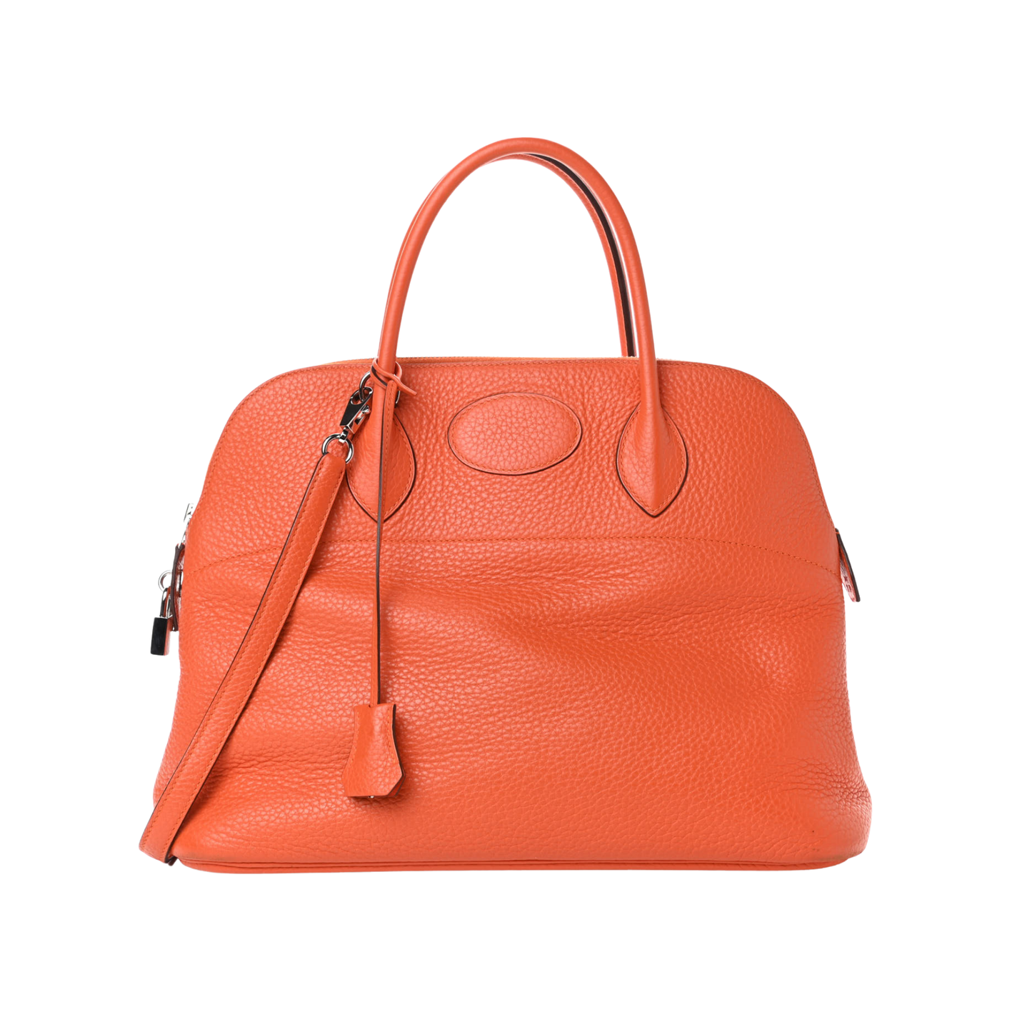 Hermes Bolide 35 Feu Clemence Leather