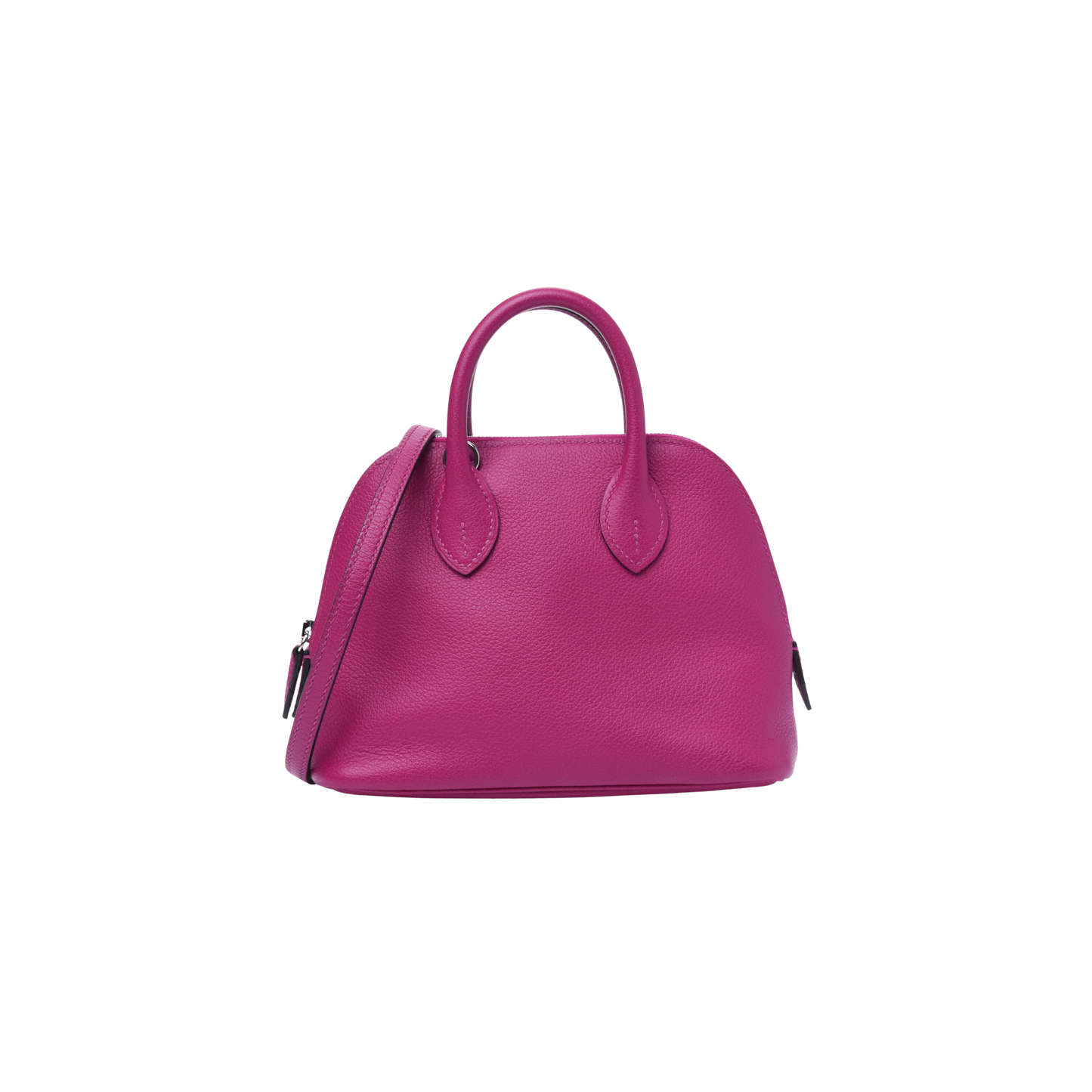 Hermes Bolide Mini Rose Pourpre Evercolor Leather