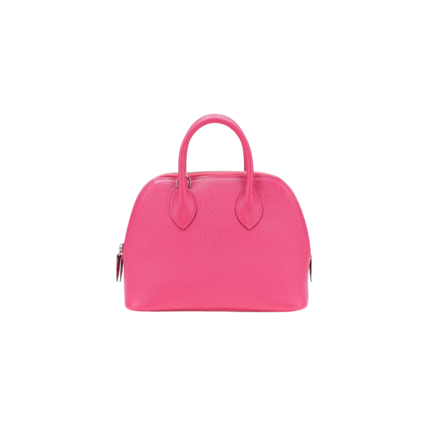 Hermes Bolide Mini Rose Shocking Chevre Mysore Leather