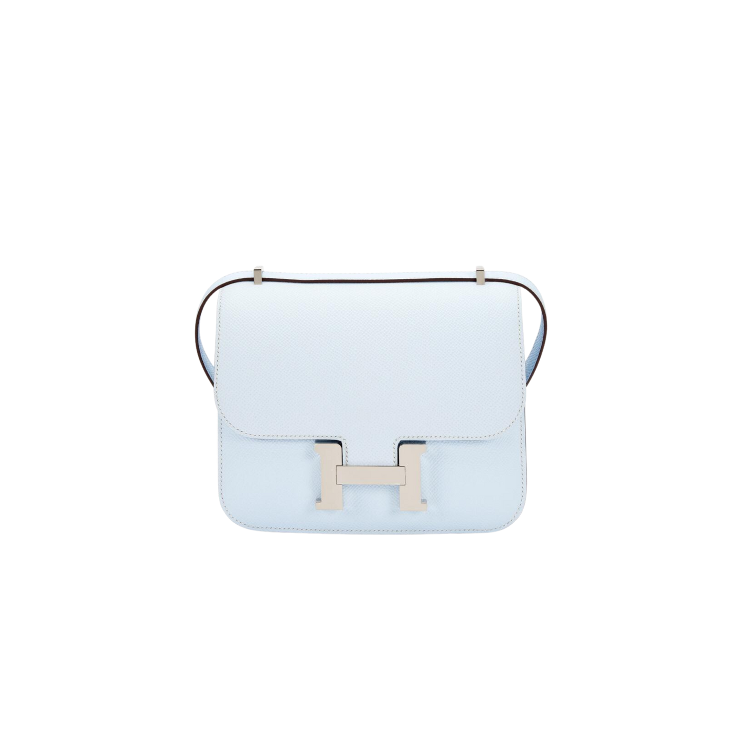 Hermes Constance 18 Bleu Brume Epsom Leather