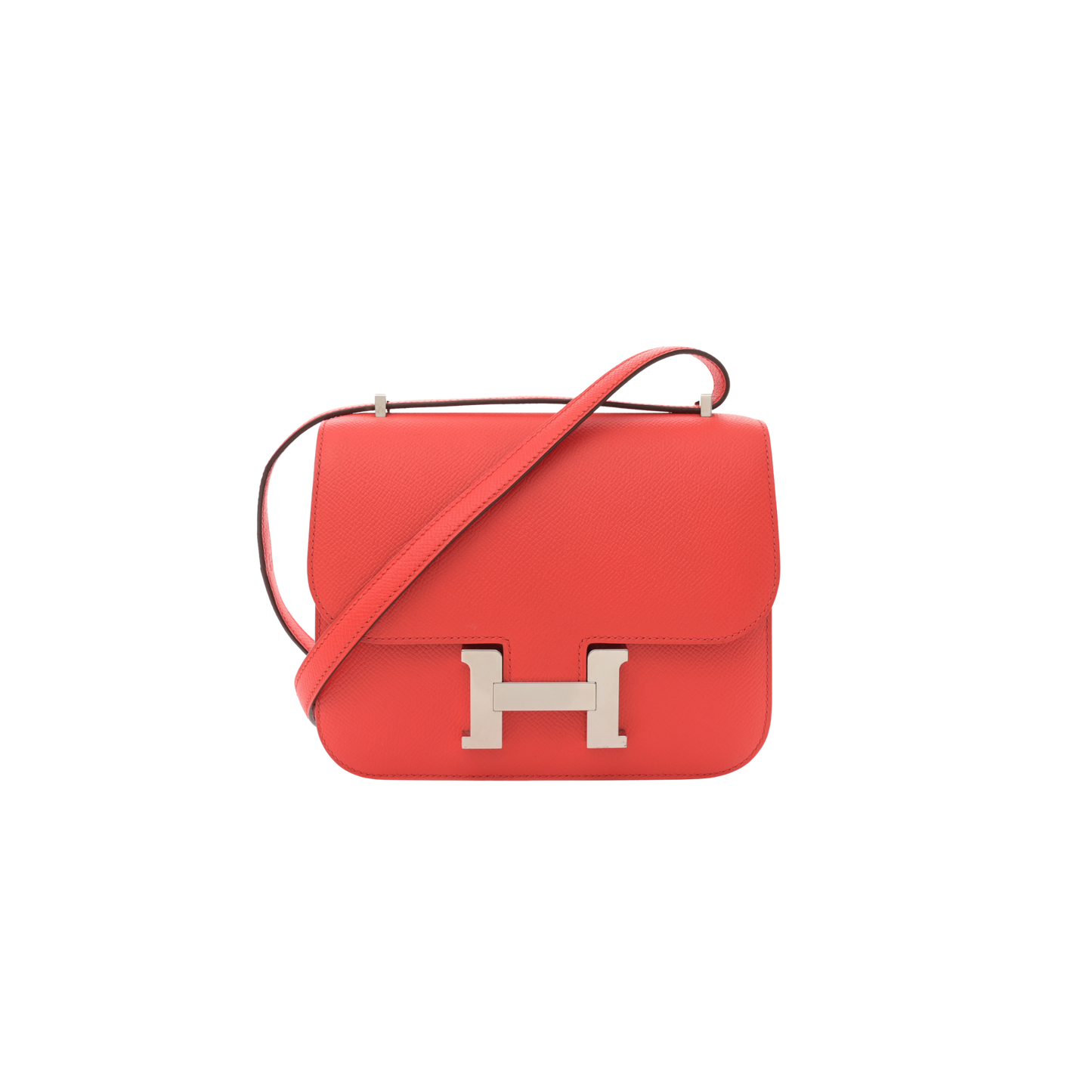 Hermes Constance 18 Capucine Epsom Leather