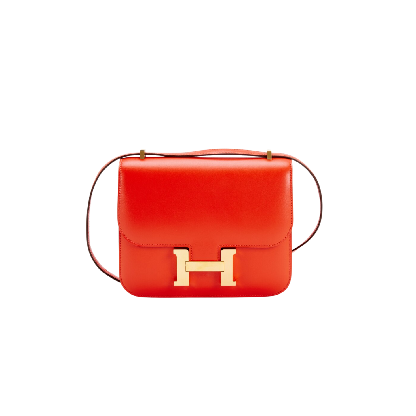 Hermes Constance 18 Rouge Tomate Swift Leather
