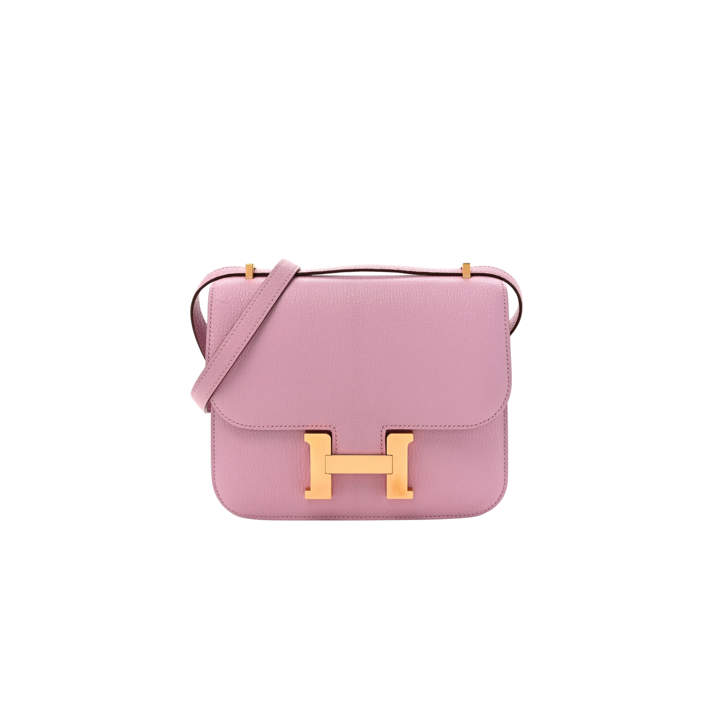 Hermes Constance 18 Mauve Sylvestre Chevre Mysore Leather