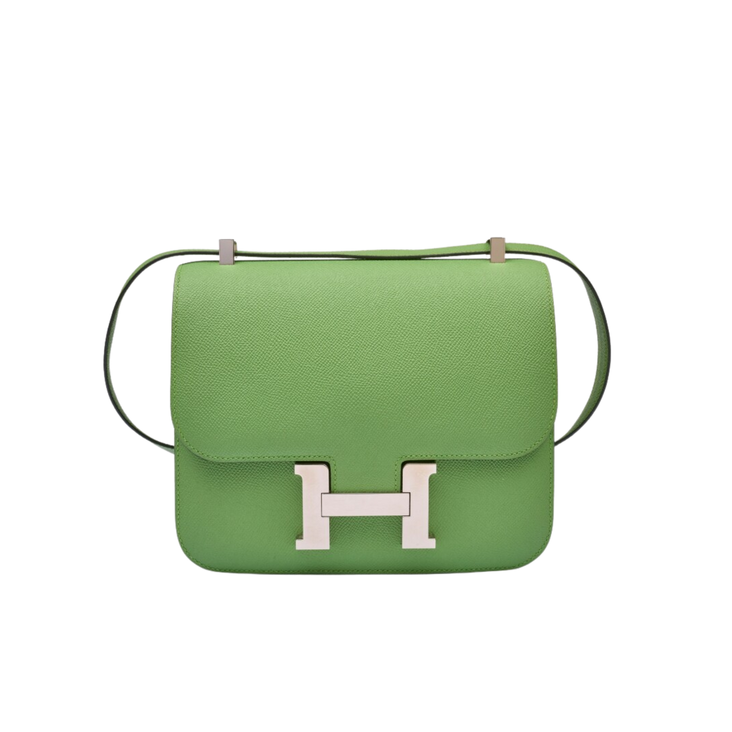 Hermes Constance 24 Vert Criquet Epsom Leather