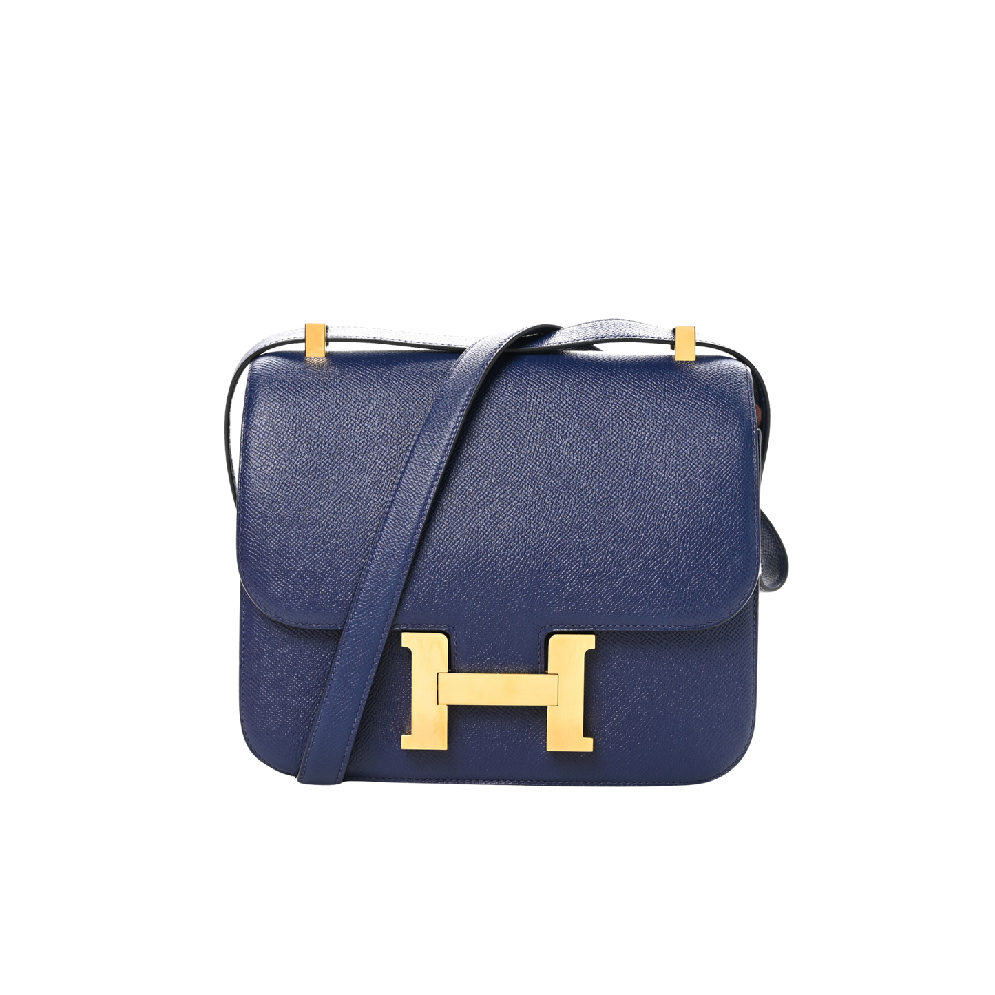 Hermes Constance 24 Bleu Saphir Epsom Leather