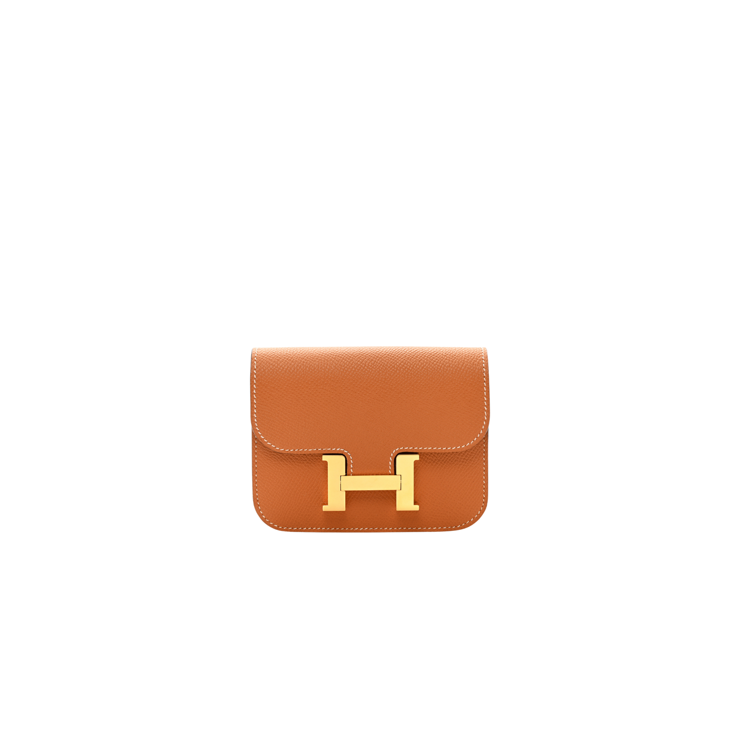 Hermes Constance Slim Gold Epsom Leather