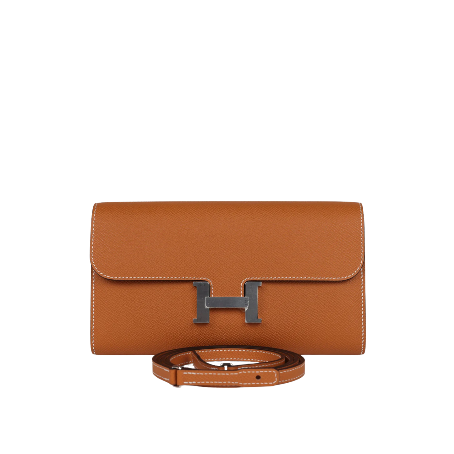 Hermes Constance To Go Toffee Epsom Leather