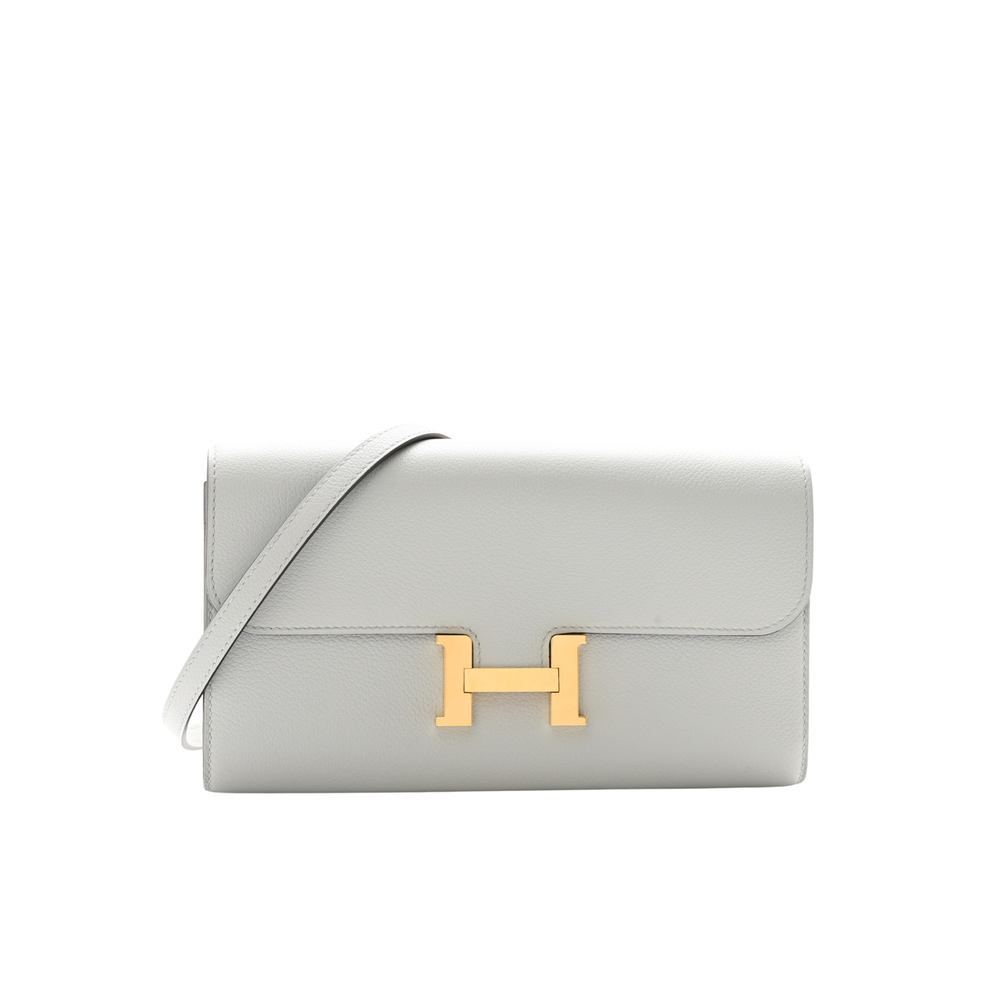 Hermes Constance To Go Bleu Glacier Evercolor Leather
