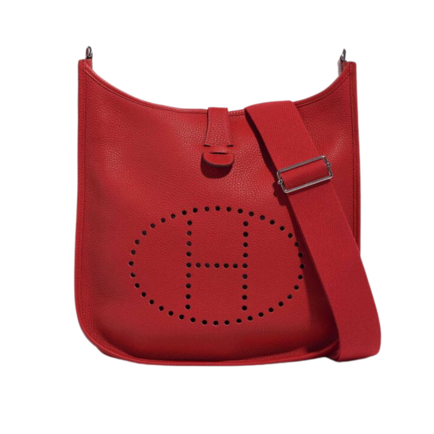 Hermes Evelyne GM Rouge Casaque Clemence Leather