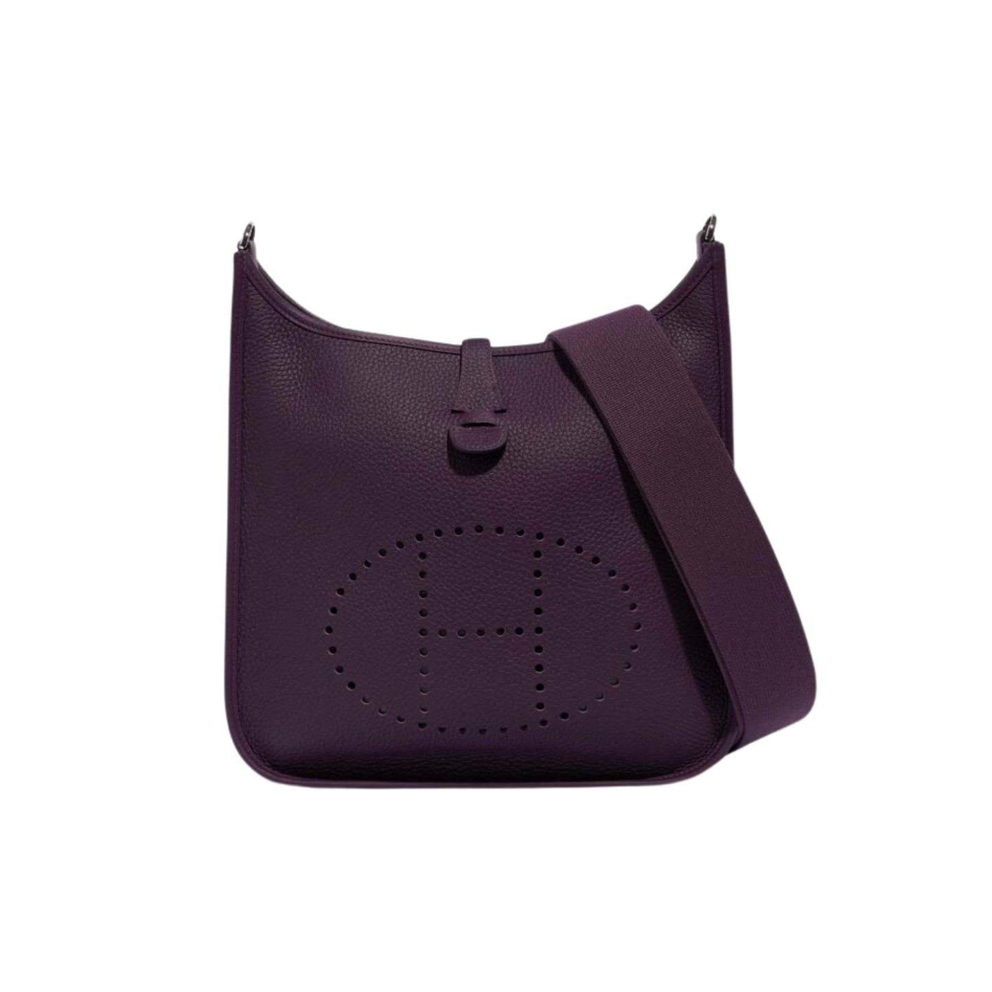 Hermes Evelyne PM Cassis Clemence Leather