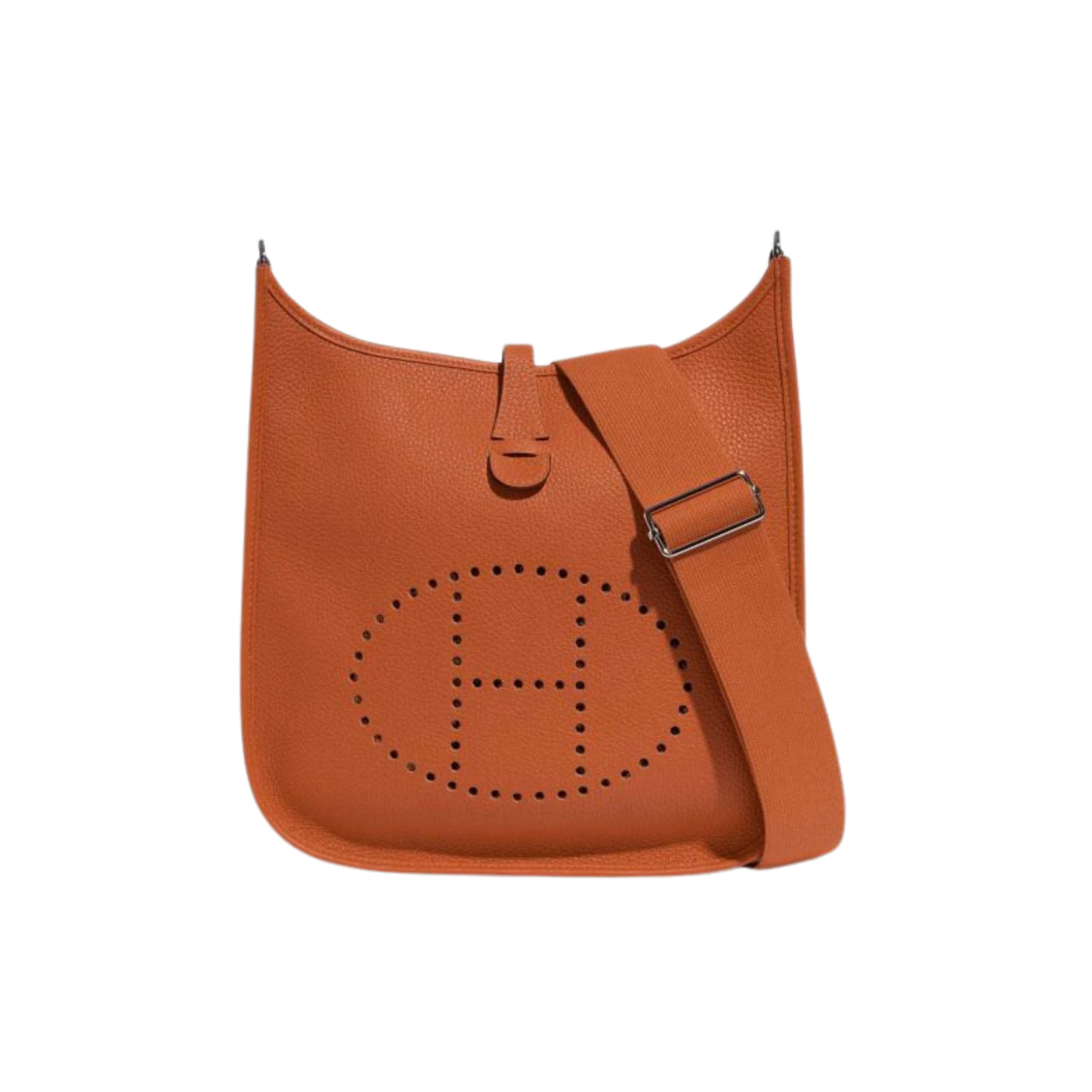 Hermes Evelyne PM Orange H Clemence Leather