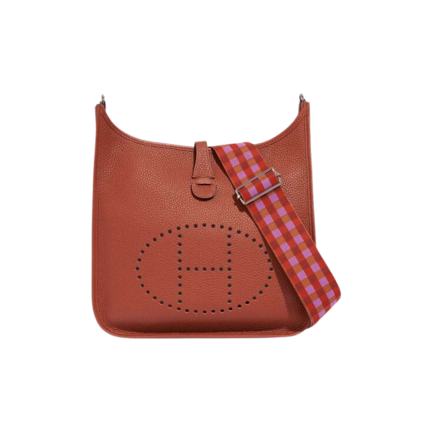Hermes Evelyne PM Cuivre Clemence Leather