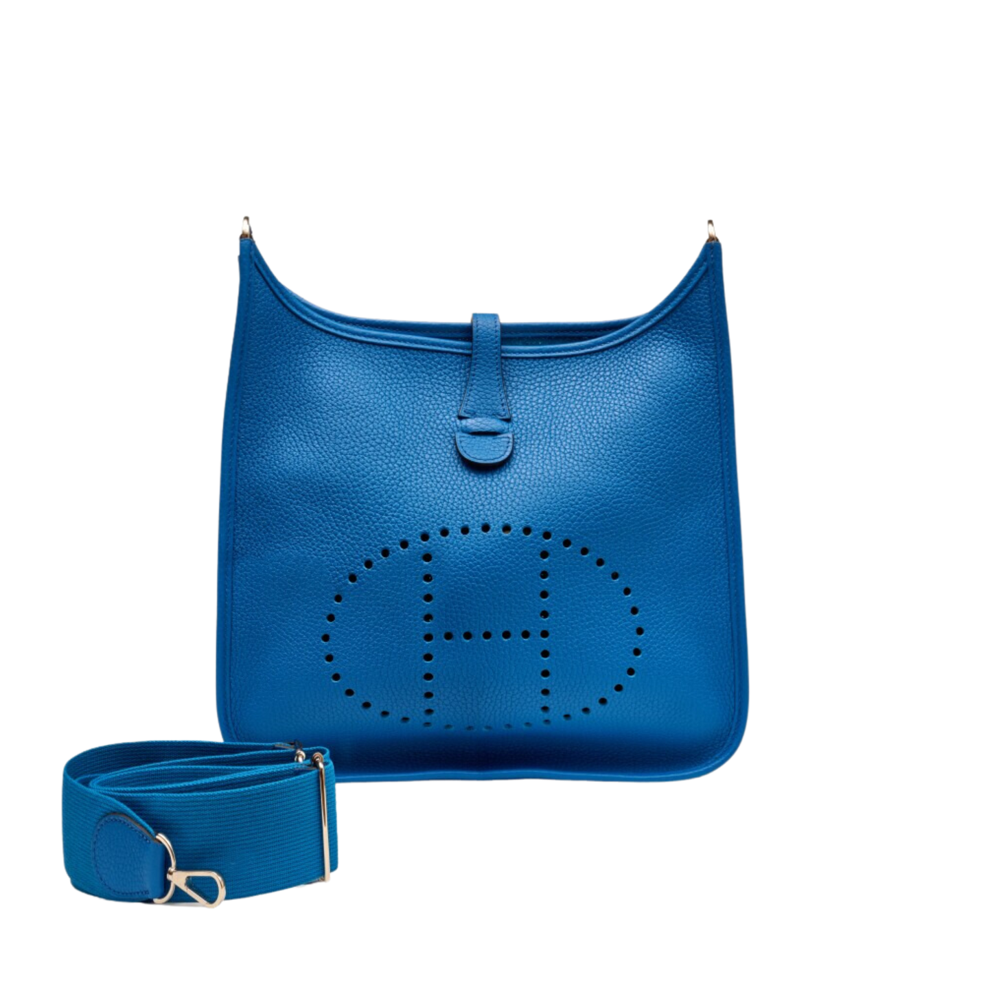 Hermes Evelyne PM Bleu France Clemence Leather