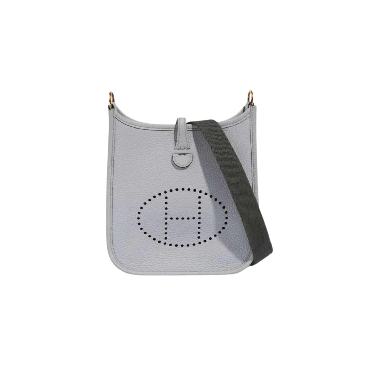Hermes Evelyne TPM Bleu Pale Clemence Leather