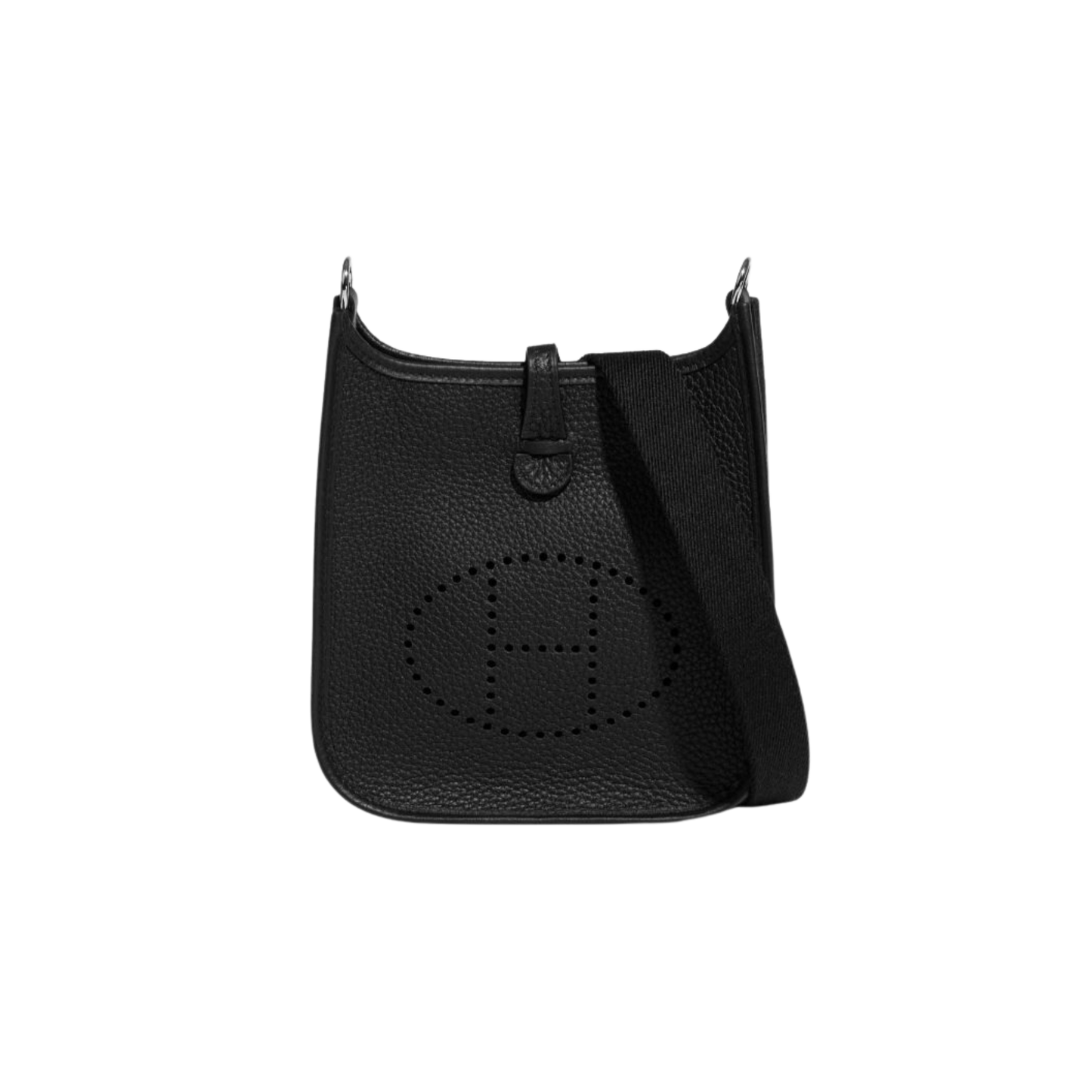 Hermes Evelyne TPM Noir Clemence Leather