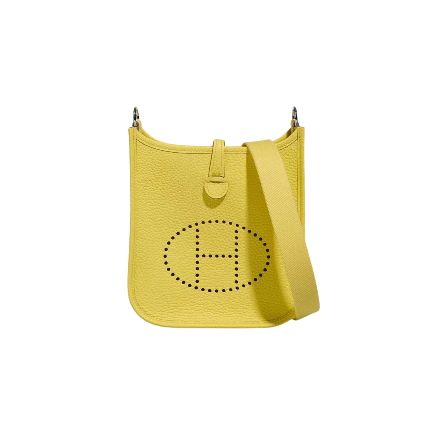 Hermes Evelyne TPM Lime Clemence Leather