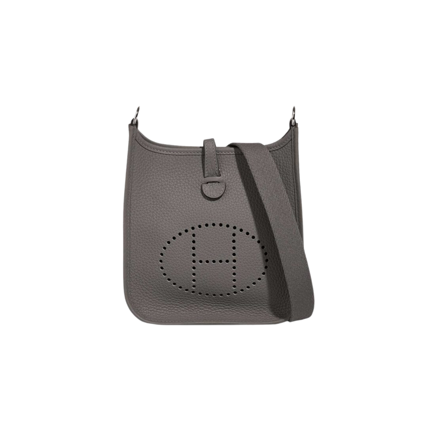 Hermes Evelyne TPM Gris Meyer Clemence Leather