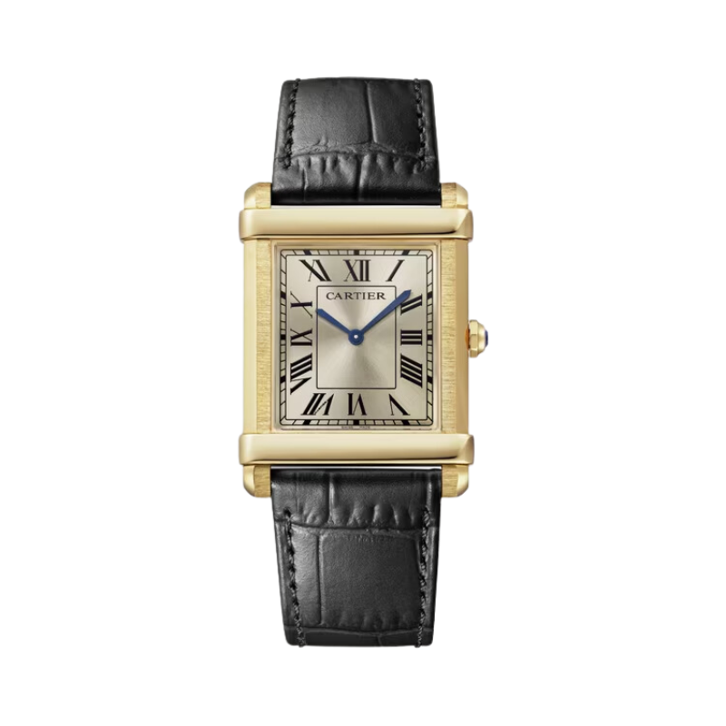TANK 40 mm CHINOISE WATCH 18K YELLOW GOLD