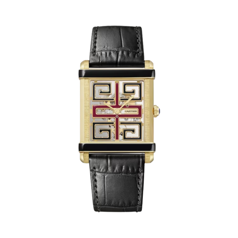 TANK 40 mm CHINOISE WATCH YELLOW GOLD