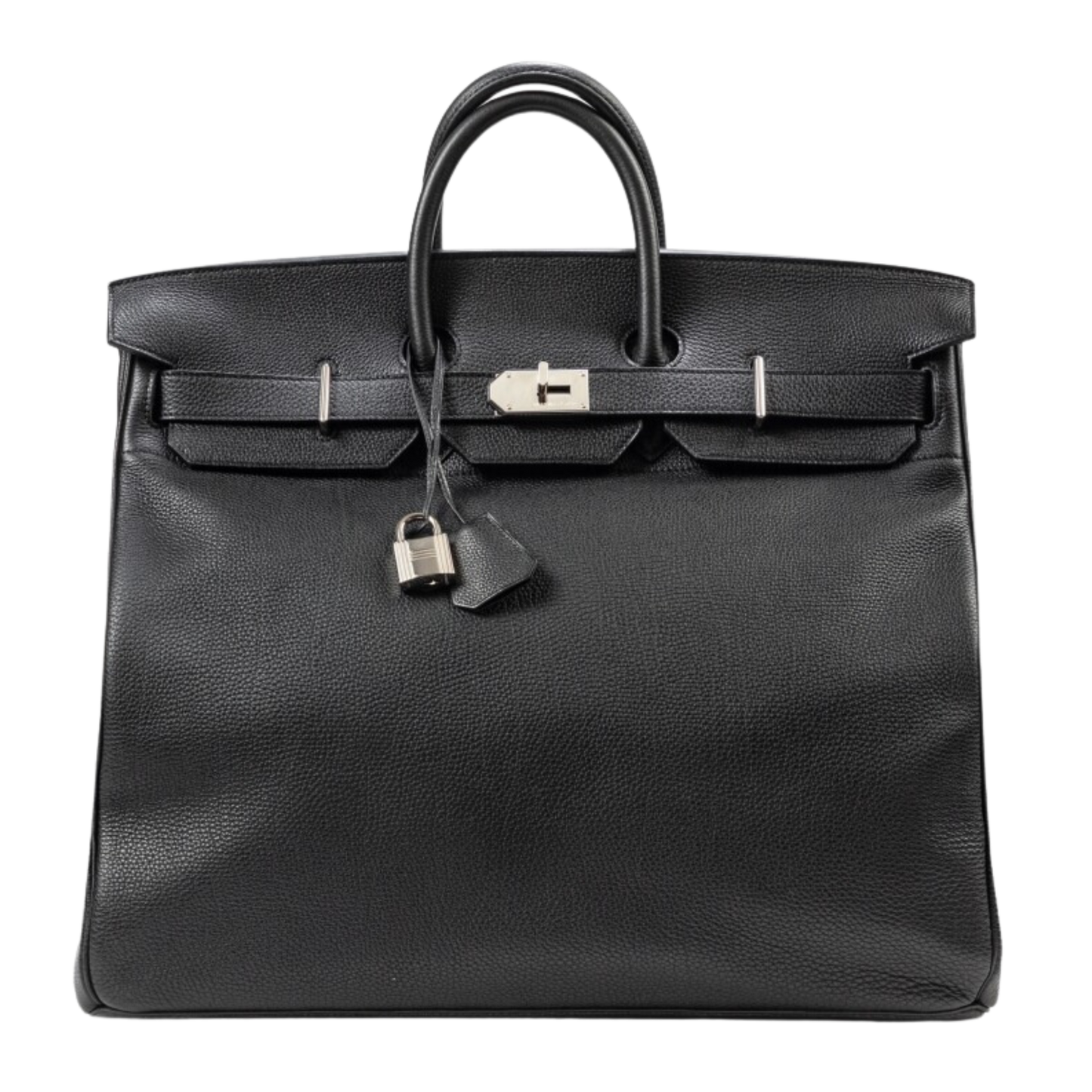 Hermes Birkin 50 HAC Haut à Courroies Noir Togo Leather