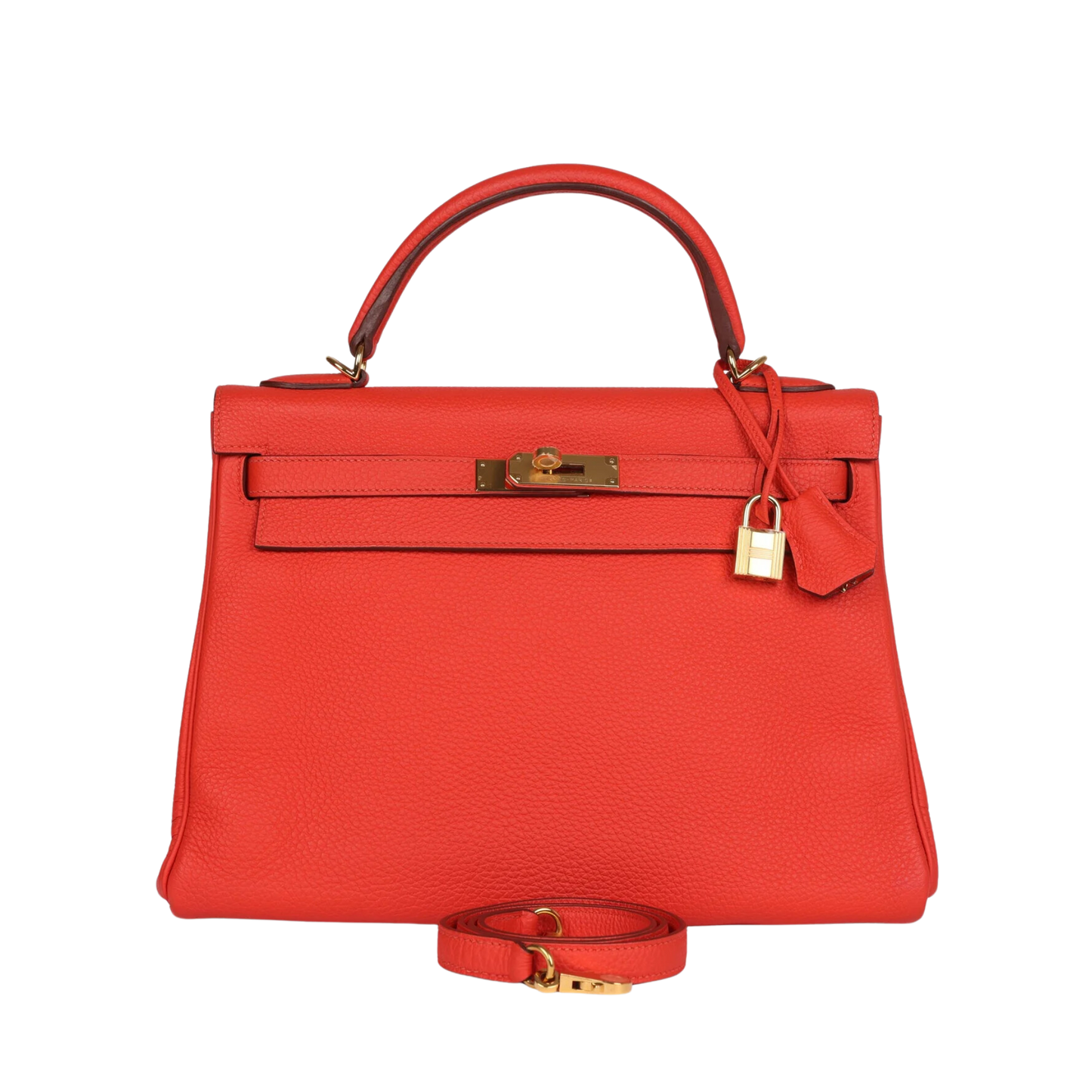 Hermes Kelly 32 Capucine Togo Leather